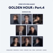 Buy Ateez - Golden Hour : Part.4 Mini 13th  Album Toktoq Gift Digipack Set