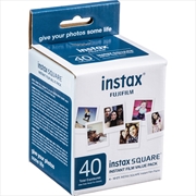 Buy Instax Square Film 40 Pack