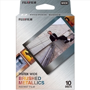 Buy Instax Wide Brushed Metallics Film 10 Pack
