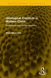 Buy Ideological Conflicts in Modern China