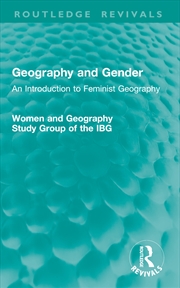 Buy Geography and Gender