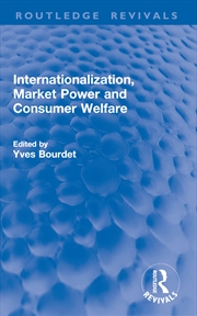 Buy Internationalization, Market Power and Consumer Welfare