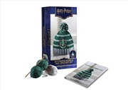 Buy Harry Potter: Slytherin Pom-Pom Beanie Crochet Kit