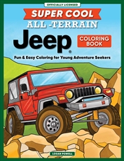 Buy Super Cool All-Terrain Jeep Coloring Book