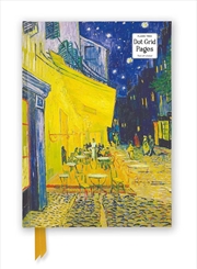 Buy Foiled Dot Grid Journal: Vincent van Gogh, Café Terrace