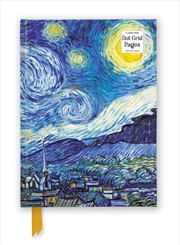 Buy Foiled Dot Grid Journal: Vincent van Gogh, The Starry Night