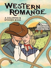 Buy Western Romance: A Coloring & Sticker Book