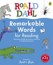 Buy Roald Dahl Remarkable Words for Reading