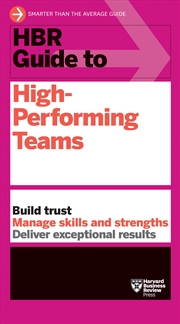 Buy HBR Guide to High-Performing Teams