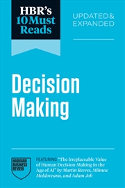 Buy HBR's 10 Must Reads on Decision-Making, Updated and Expanded