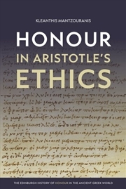 Buy Honour in Aristotle's Ethics
