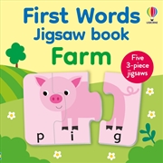 Buy First Words Jigsaw Book: Farm
