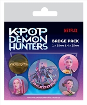 Buy KPop Demon Hunters - Huntrix Songs - Badge Mixed 5 Pack