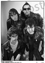 Buy The Misfits - Lodi New Jersey 1979 - Arti Poster