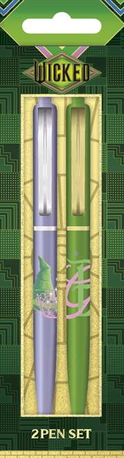 Buy Wicked 2 - Elphaba and  Glinda - 2 Pen Set