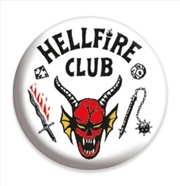 Buy Stranger Things - Hellfire Club - 25mm Pin Badge