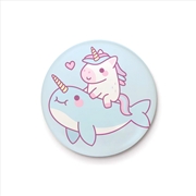 Buy Rusty Doodle - Narwhal - 25mm Pin Badge