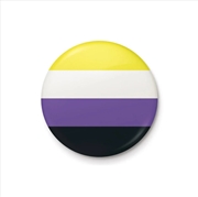 Buy Pride - Non Binary Flag - 25mm Pin Badge