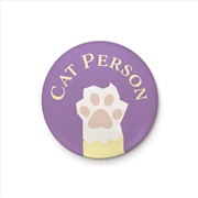 Buy Cat Person - Quote - 25mm Pin Badge