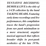 Buy Tentative Decisions: Demos & Live