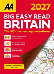 Buy AA Big Easy Read Atlas Britain 2027