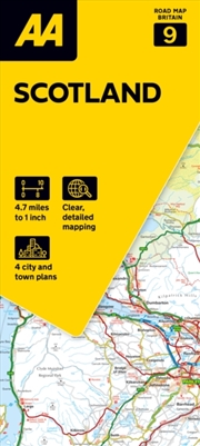 Buy AA Road Map Scotland