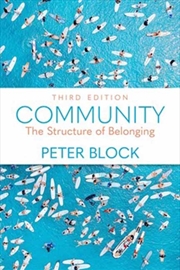 Buy Community, Third Edition : The Structure of Belonging