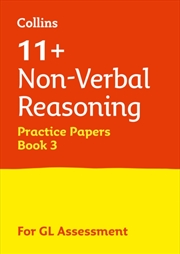 Buy 11+ Non-Verbal Reasoning Practice Papers Book 3 : For the 2026 Gl Assessment Tests
