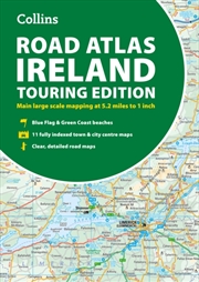 Buy Road Atlas Ireland : Touring Edition A4 Paperback