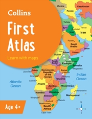 Buy Collins First Atlas : Ideal for Learning at School and at Home
