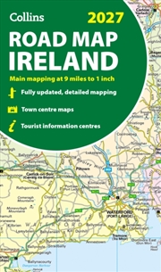 Buy 2027 Collins Road Map of Ireland : Folded Map