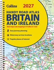 Buy 2027 Collins Handy Road Atlas Britain and Ireland : A5 Spiral