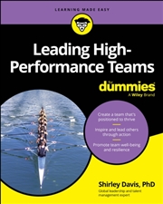 Buy Leading High-Performance Teams For Dummies
