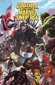 Buy Godzilla Destroys the Marvel Universe