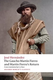Buy The Gaucho Martin Fierro and Martin Fierro's Return