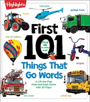 Buy First 101 Things That Go Words