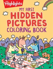 Buy My First Hidden Pictures Coloring Book : Preschool Coloring Book with Highlights Hidden Pictures Puz