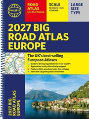 Buy Philip's Big Road Atlas Of Europe