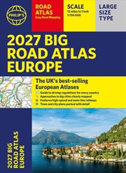 Buy Philip's Big Road Atlas Of Europe