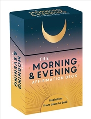 Buy The Morning & Evening Affirmation Deck