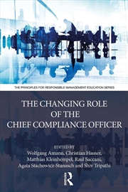 Buy The Changing Role of the Chief Compliance Officer