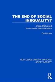 Buy The End of Social Inequality?