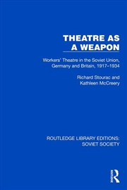 Buy Theatre as a Weapon