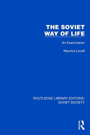 Buy The Soviet Way of Life