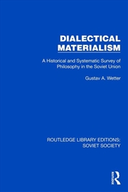 Buy Dialectical Materialism
