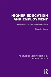 Buy Higher Education and Employment