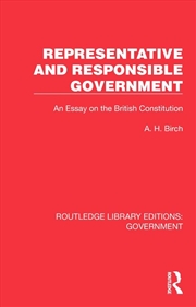 Buy Representative and Responsible Government