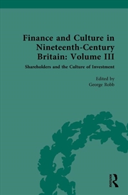 Buy Finance And Culture In Nineteenth Century Britain