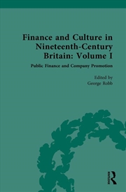 Buy Finance And Culture In Nineteenth Century Britain