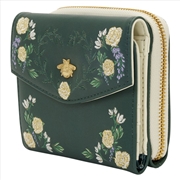 Buy Loungefly Bridgerton - Floral Zip Around Wallet